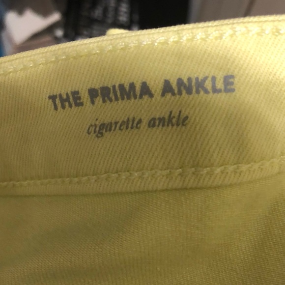 NWT AG Jeans Prima Ankle Citrus Jeans - Picture 13 of 14